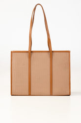 Tan Beige Tote Bag IBS-TTB25-068